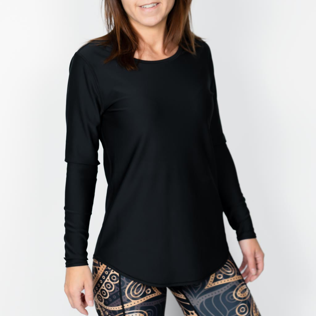 Vigga Black Long-Sleeve