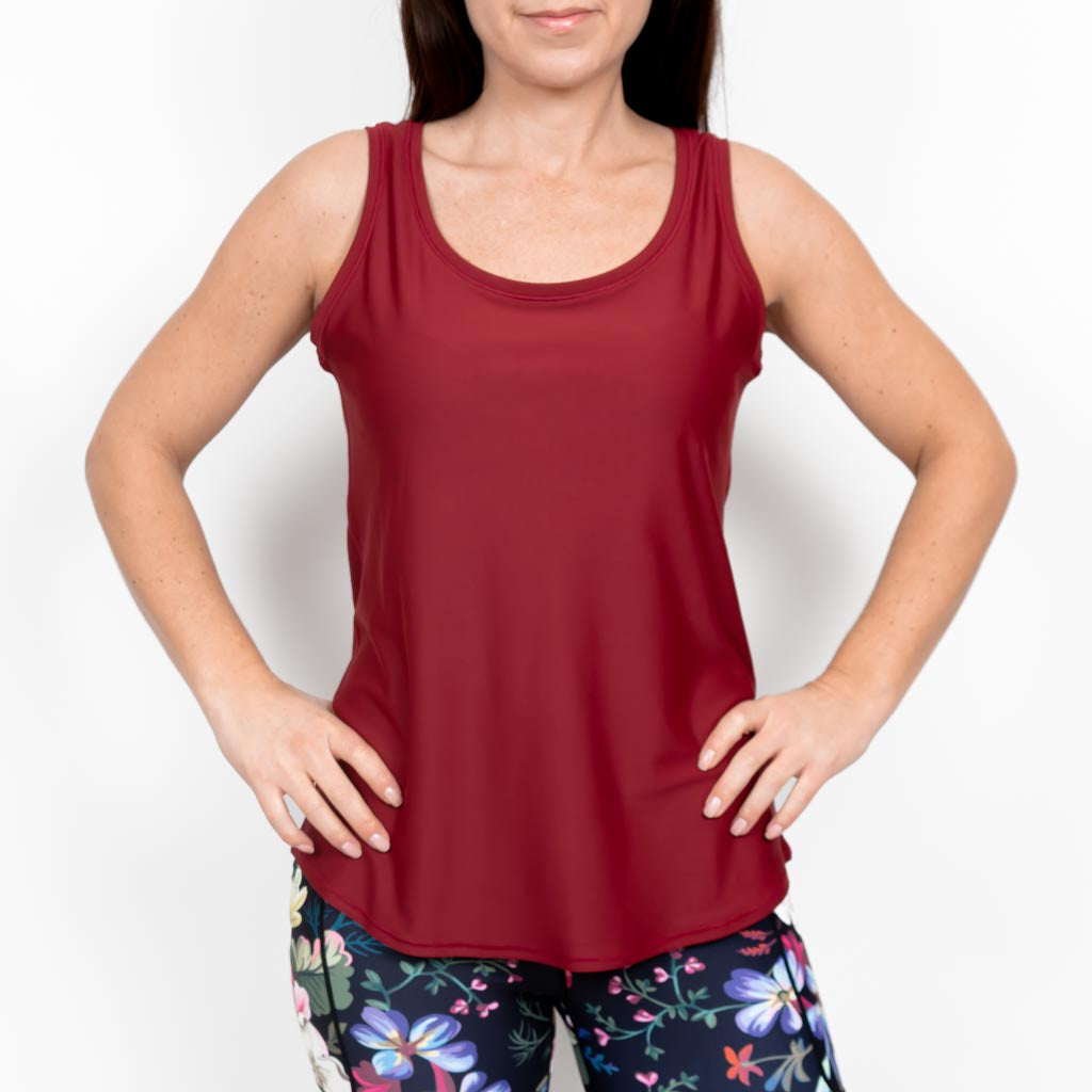 Vigga Bordeaux Top
