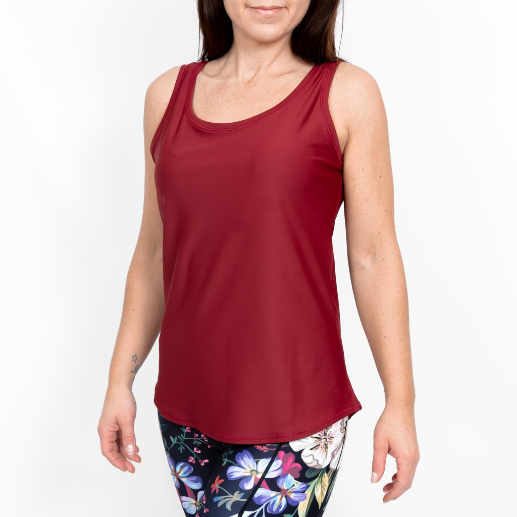 Vigga Bordeaux Top