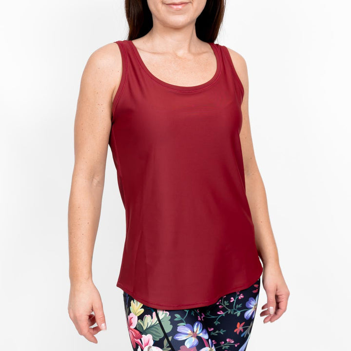 Vigga Bordeaux Top