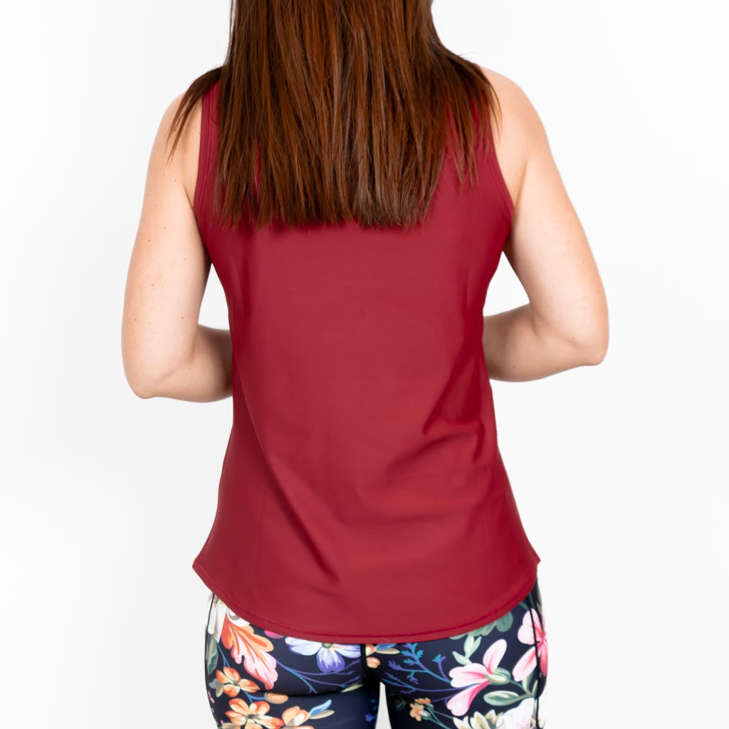 Vigga Bordeaux Top