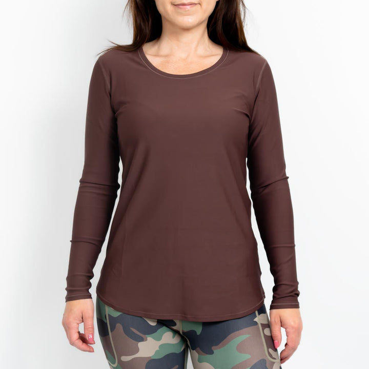 Vigga Brown Long-Sleeve