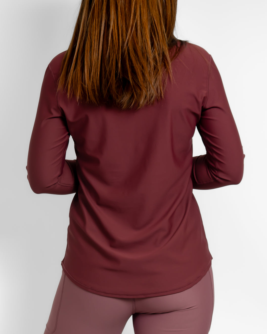 Vigga Deep Bordeaux Long-Sleeve