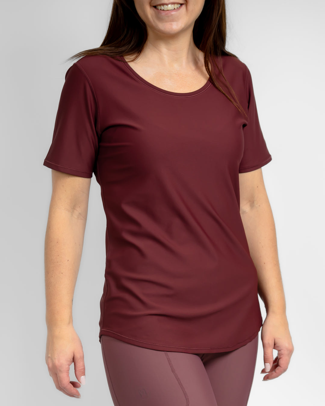 Vigga Deep Bordeaux T-Shirt