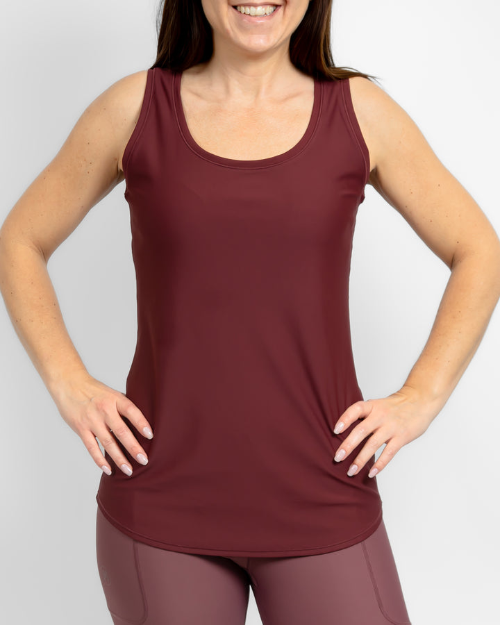 Vigga Deep Bordeaux Top