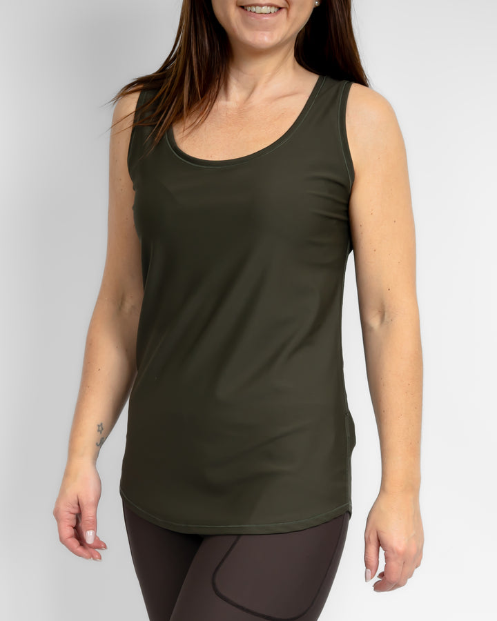 Vigga Deep Olive Top