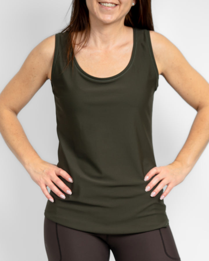 Vigga Deep Olive Top