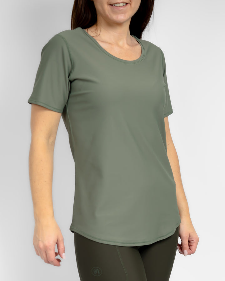 Vigga Dusty Green T-Shirt