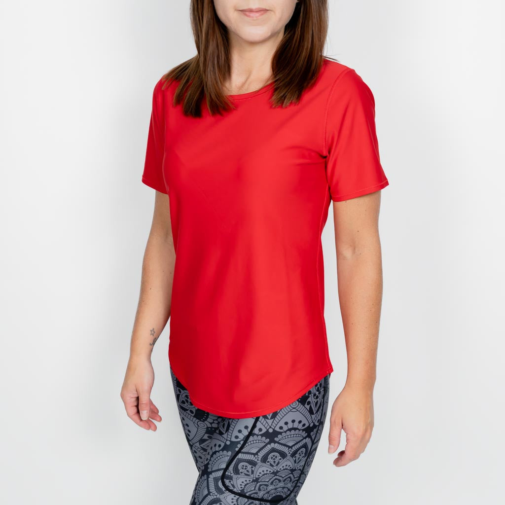 Vigga Maroon T-Shirt