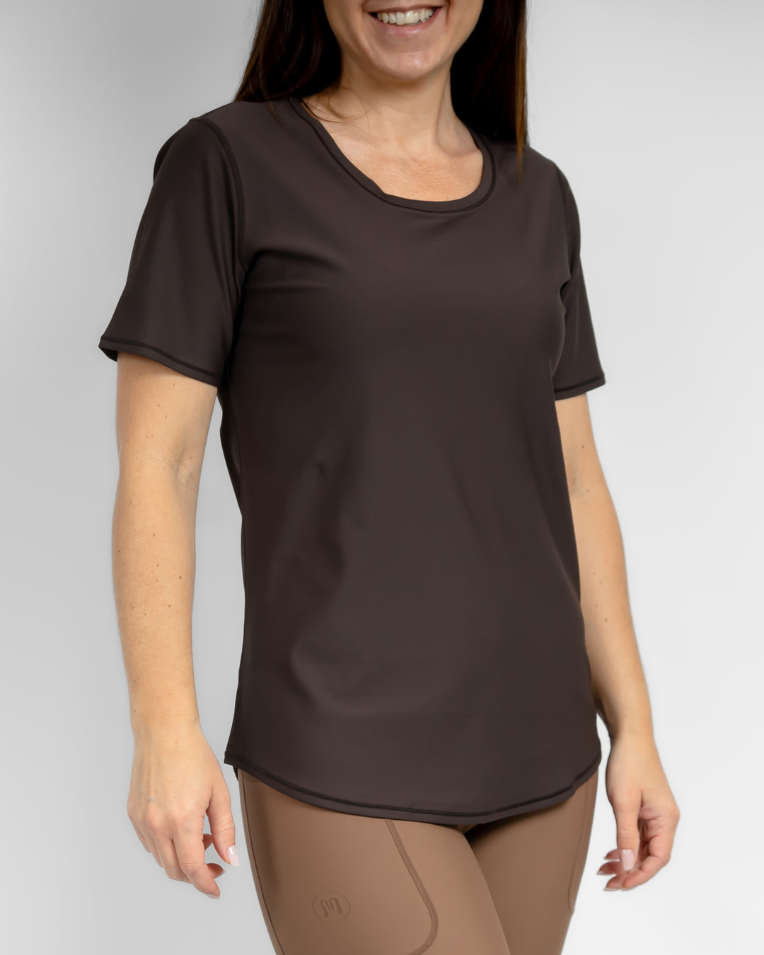Vigga Mocha Brown T-Shirt