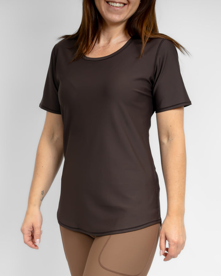 Vigga Mocha Brown T-Shirt