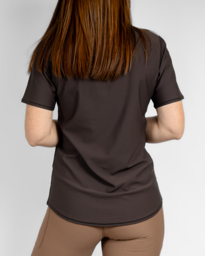 Vigga Mocha Brown T-Shirt