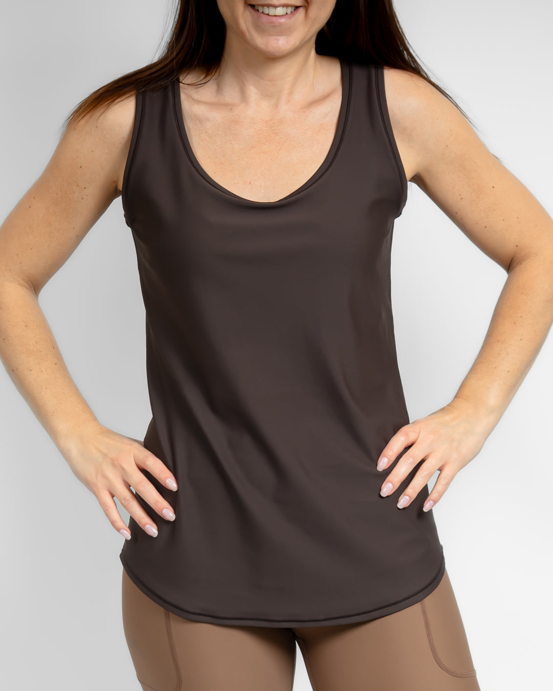 Vigga Mocha Brown Top