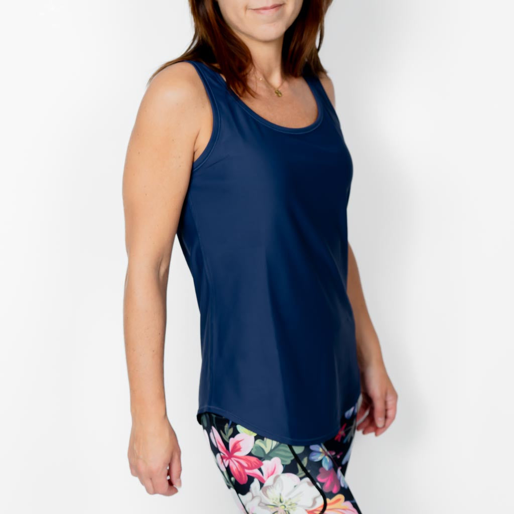 Vigga Navy Top