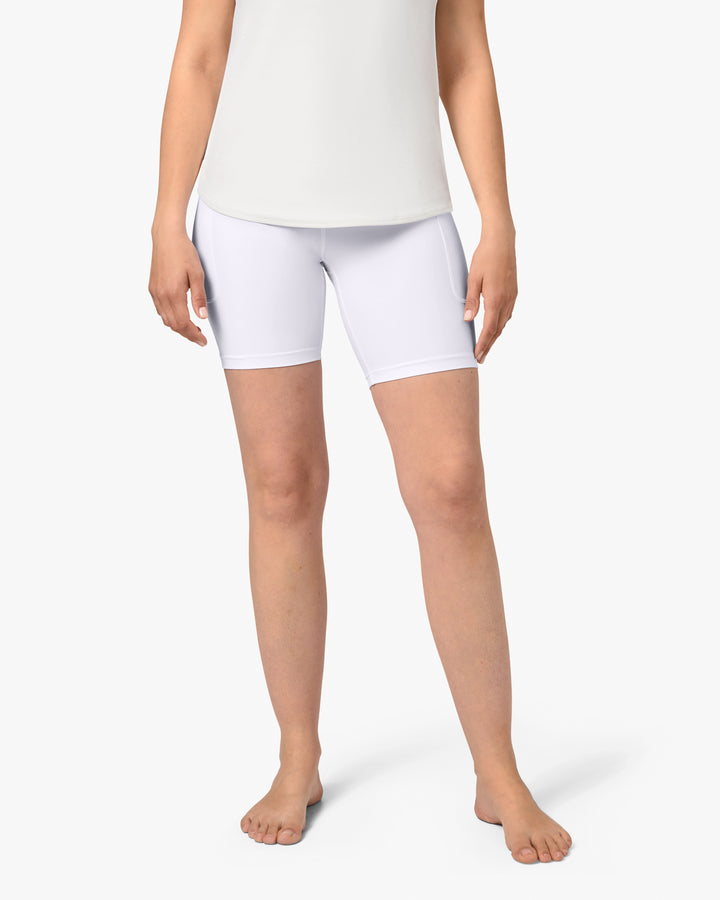 White Shorts