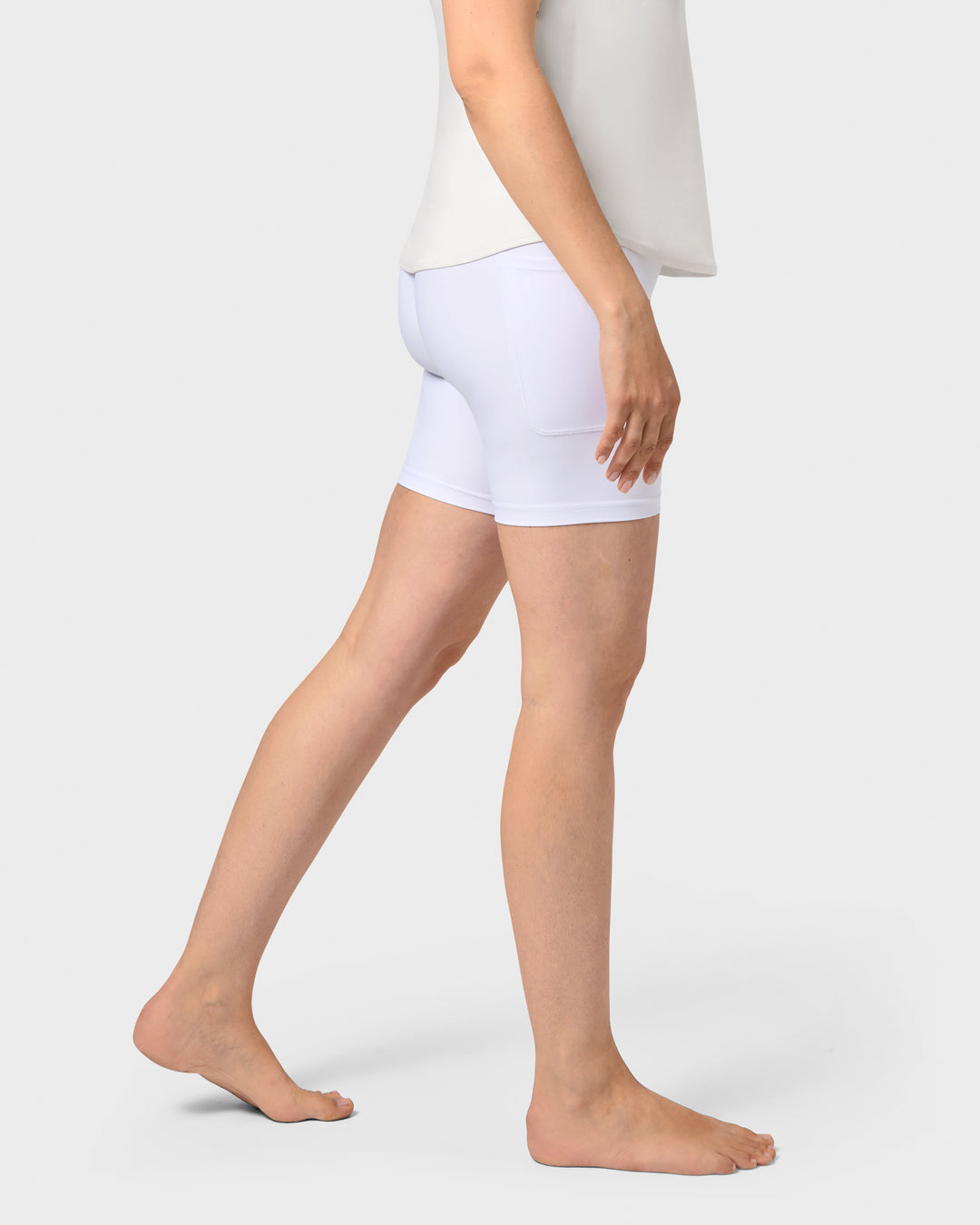 White Shorts