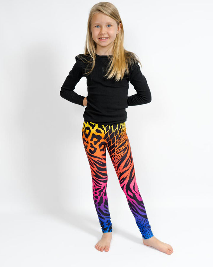 Wild Rainbow Kids' Leggings
