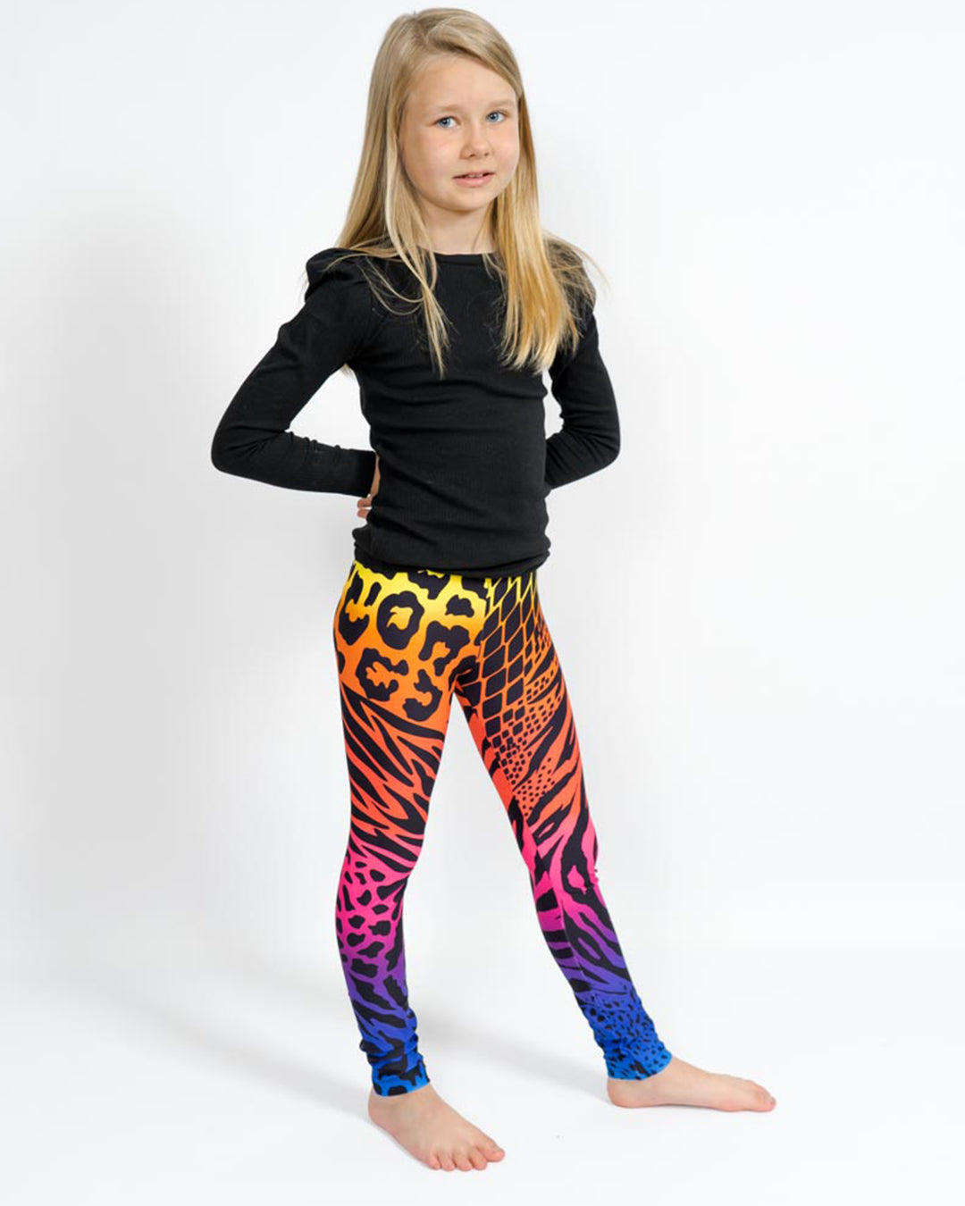 Wild Rainbow Kids' Leggings