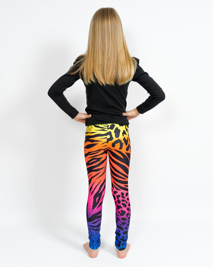 Wild Rainbow Kids' Leggings