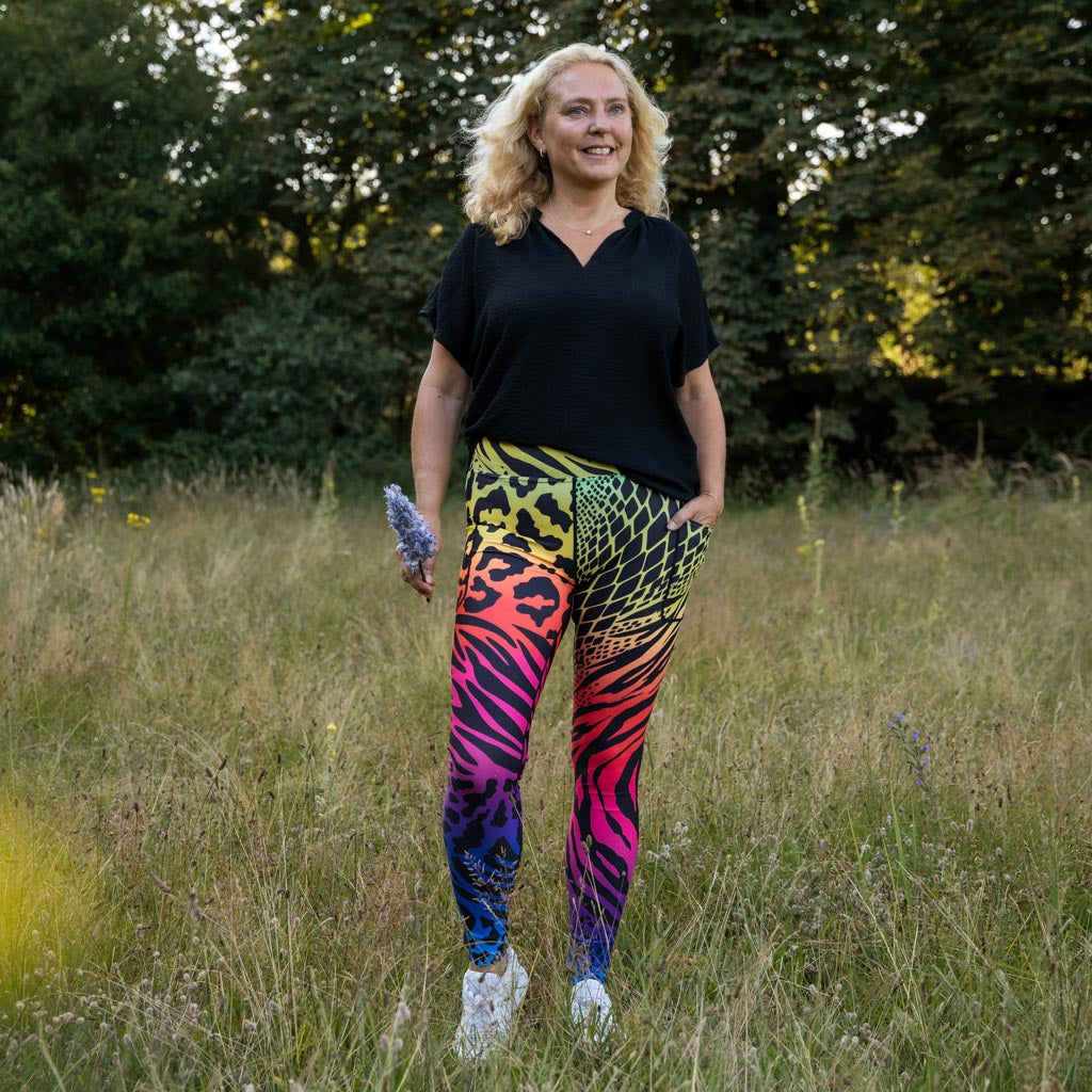 Wild Rainbow Leggings
