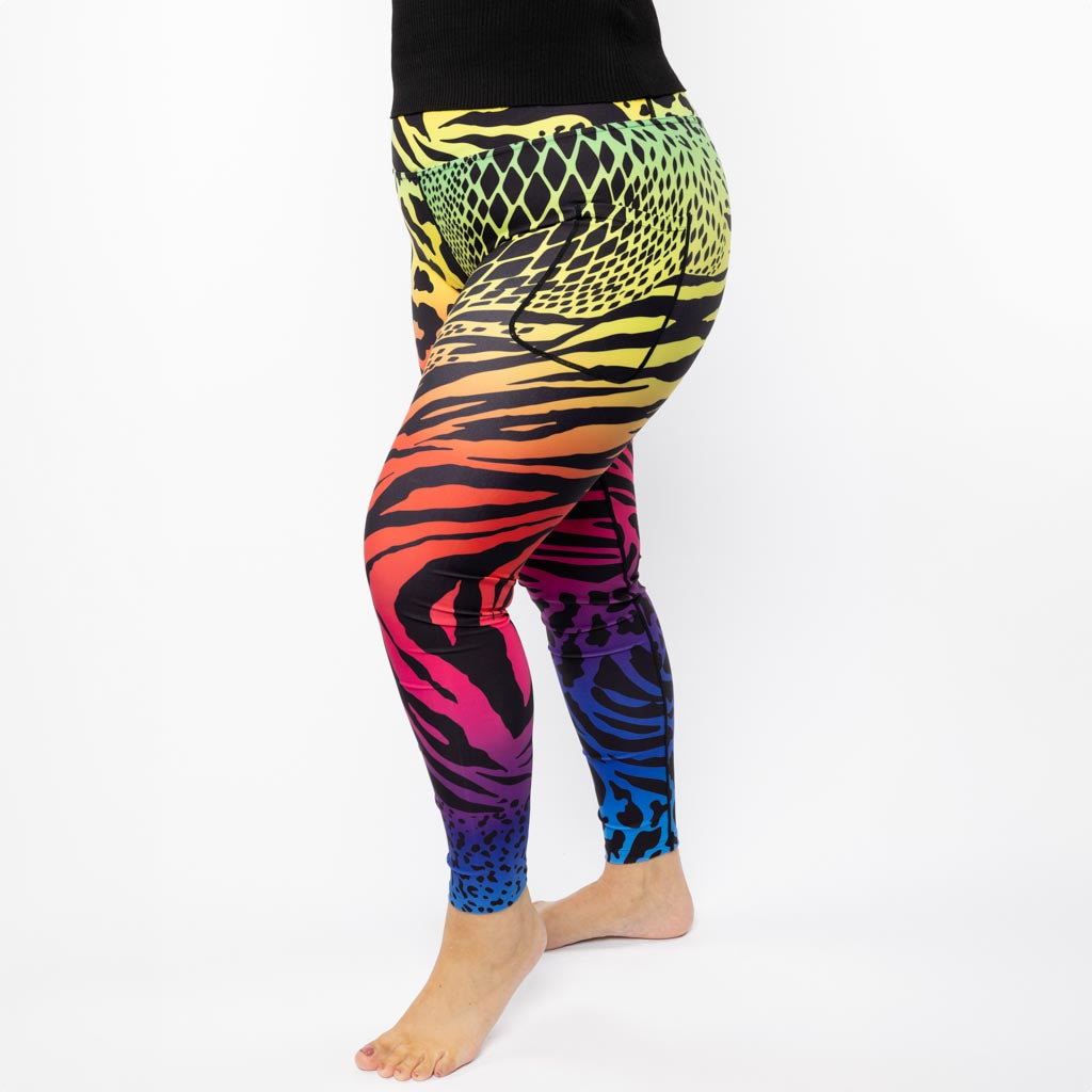 Wild Rainbow Leggings
