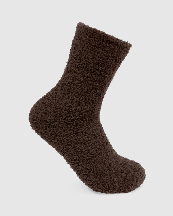 Winnie Mocha Brown Cozy Socks 2-Pack