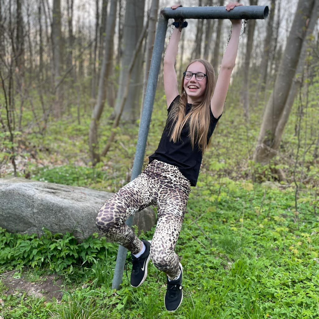 Leopard Leggings – Kinder