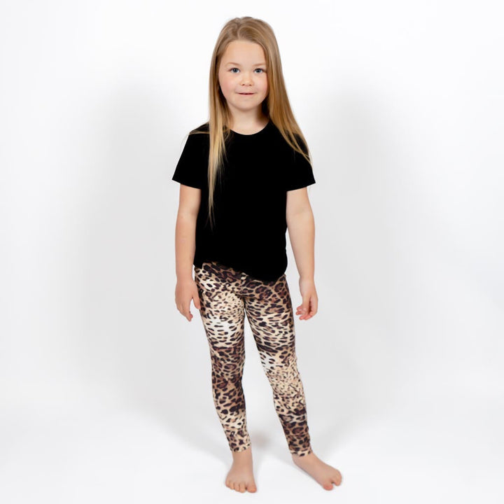 Leopard Leggings – Kinder