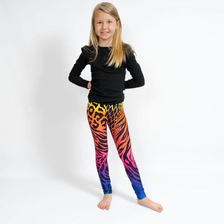 Wild Rainbow Leggings – Kinder