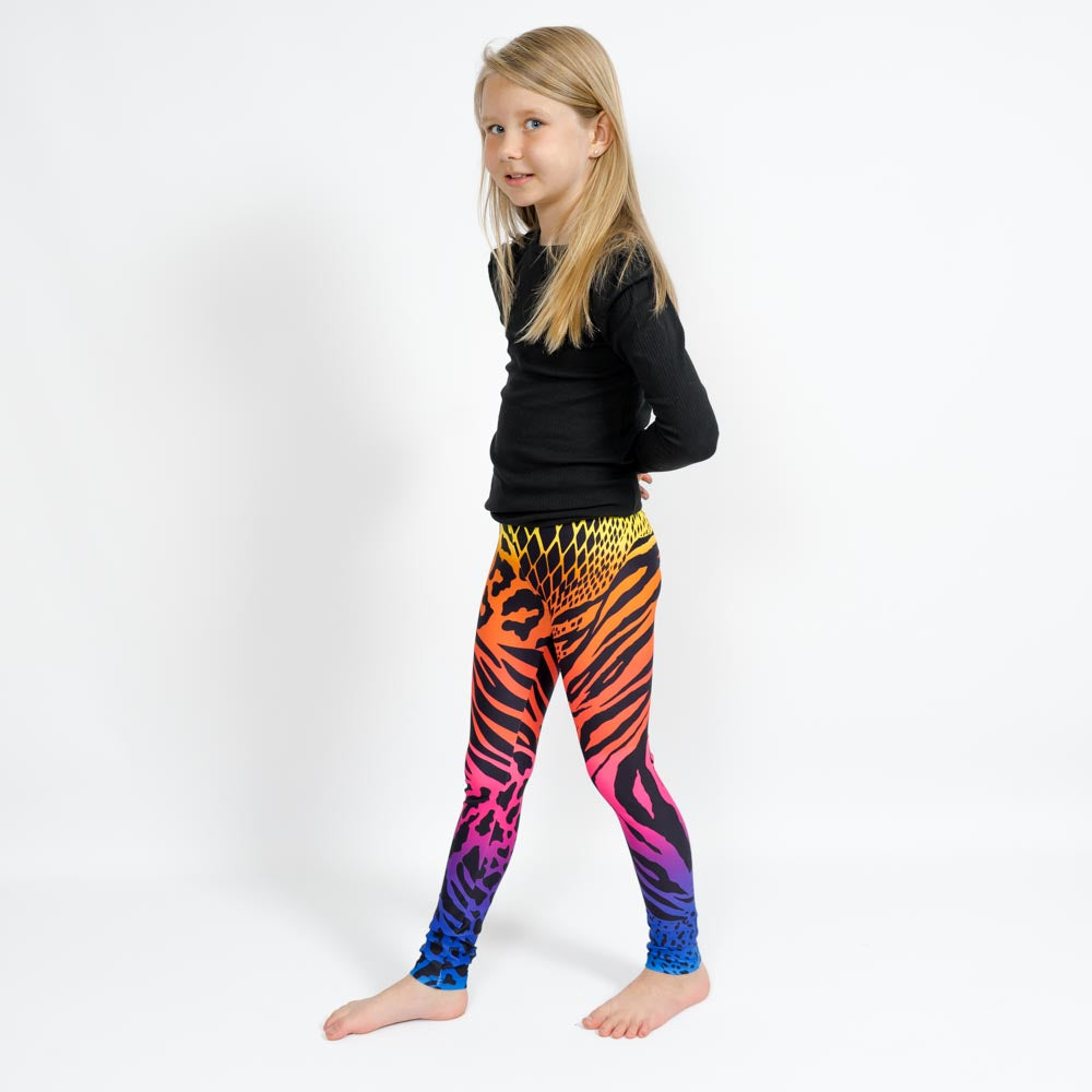 Wild Rainbow Leggings – Kinder