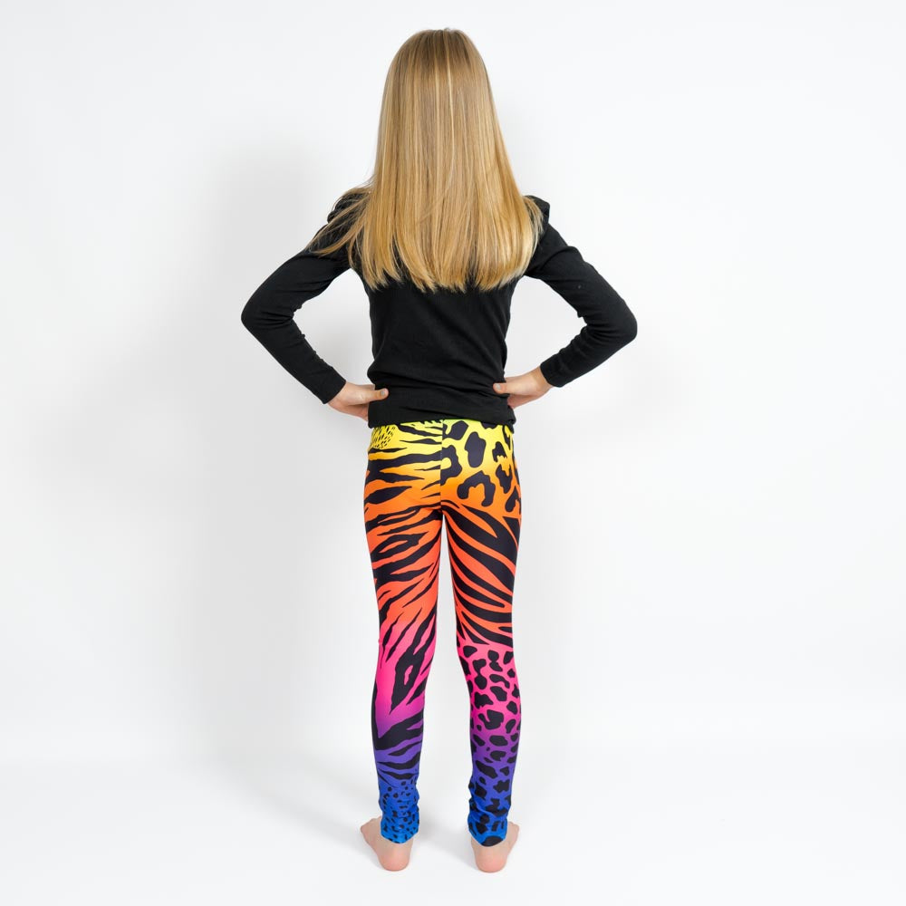 Wild Rainbow Leggings – Kinder